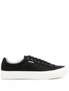 Ps By Paul Smith Logo-print Lace-up Trainers In Black