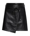 Ps By Paul Smith Asymmetrical Skirt In Black