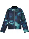 Ps By Paul Smith Aurora Quilted Jacket In Blue