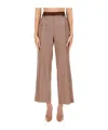 Ps By Paul Smith Ps Paul Smith Pleat Detailed Check Patterned Trousers In Brown