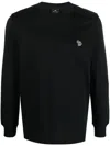 Ps By Paul Smith Big Pony Cotton T-shirt In Black