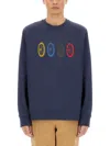 Ps By Paul Smith Ps Paul Smith "bike Wheel" Sweatshirt