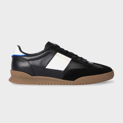 Ps By Paul Smith Black And White 'dover' Panel Sneakers