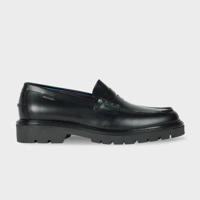 Ps By Paul Smith Black 'bolzano' Loafers