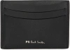 PS BY PAUL SMITH BLACK BONDED CARD HOLDER