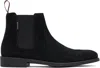 Ps By Paul Smith Black Cedric Chelsea Boots In 79 Black