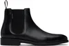 Ps By Paul Smith Black Cedric Chelsea Boots In 79 Black