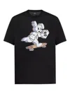 Ps By Paul Smith Ps Paul Smith T-shirt With Colorful Print In Black