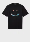 Ps By Paul Smith Happy Gradient-print T-shirt In Black