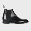 Ps By Paul Smith Black Leather 'augustus' Boots In Black