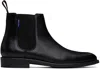 Ps By Paul Smith Black Leather Cedric Boots In 79 Blacks