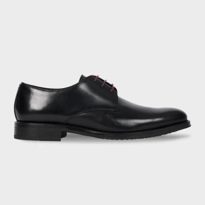 Ps By Paul Smith Black Leather 'george' Shoes