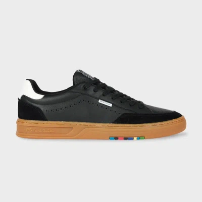 Ps By Paul Smith Black Leather 'hillstar' Trainers