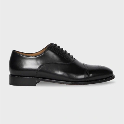Ps By Paul Smith Black Leather 'philip' Shoes
