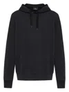 Ps By Paul Smith Ps Paul Smith Ps Happy Cotton Hoodie In Black
