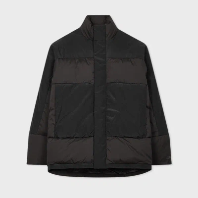 Ps By Paul Smith Black Matte Puffer Jacket
