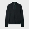 Ps By Paul Smith Paul Smith Quarter Zip Sweater In Black