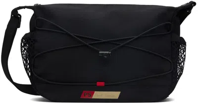 Ps By Paul Smith Black Nylon Utilitarian Crossbody Bag In 79 Blacks