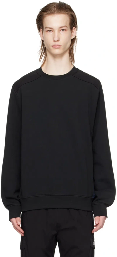 Ps By Paul Smith Black Paneled Sweatshirt In 79 Blacks