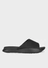 Ps By Paul Smith Black 'powell' 'sports Stripe' Slides In Black