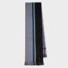 Ps By Paul Smith Ps Paul Smith Mens Scarf Ps Reversible Accessories In Black