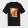 Ps By Paul Smith Ps Paul Smith "skull Square" T-shirt In Black