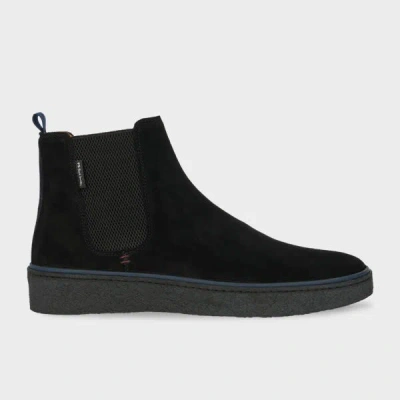 Ps By Paul Smith Black Suede 'bash' Boots