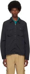Ps By Paul Smith Black Zip Jacket In 79 Blacks