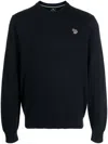 Ps By Paul Smith Ps Paul Smith Mens Reg Fit Sweatshirt Man Sweatshirt Midnight Blue Size S Organic Cotton In Blue