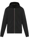 Ps By Paul Smith Zip-up Hoodie In Blue