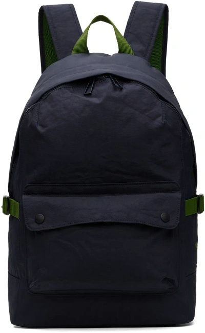 Ps By Paul Smith Blue Nylon Backpack