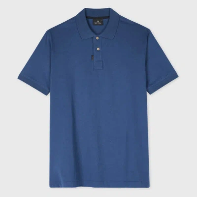 Ps By Paul Smith Blue Organic Cotton Polo Shirt