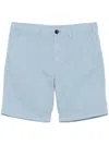 Ps By Paul Smith Broad Stripe Zebra Shorts In Blue
