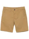 Ps By Paul Smith Broad Stripe Zebra Shorts In Brown