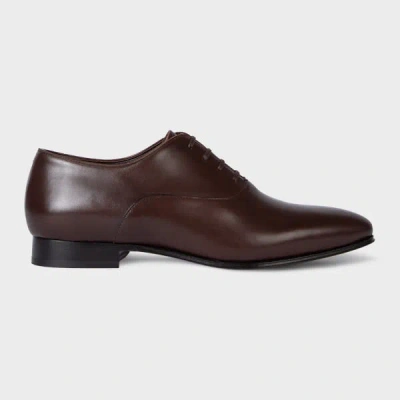 Ps By Paul Smith Brown Leather 'fleming' Shoes