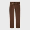 Ps By Paul Smith Brown Organic Cotton Tapered-fit Jeans In Brown
