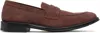 Ps By Paul Smith Brown Pierce Loafers In 26 Red