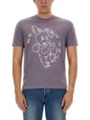 PS BY PAUL SMITH BUNNY PRINT T-SHIRT