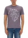 PS BY PAUL SMITH BUNNY PRINT T-SHIRT