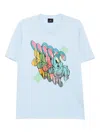 Ps By Paul Smith Bunny Repeat-print T-shirt In White