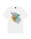 Ps By Paul Smith Ps Paul Smith T-shirt With Colorful Print In White