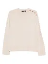 Ps By Paul Smith Ps Paul Smith Beige Polyester Wool Sweaters