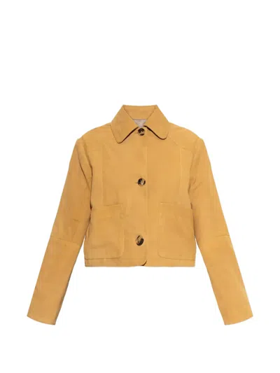 Ps By Paul Smith Button Pockets Jacket In Brown