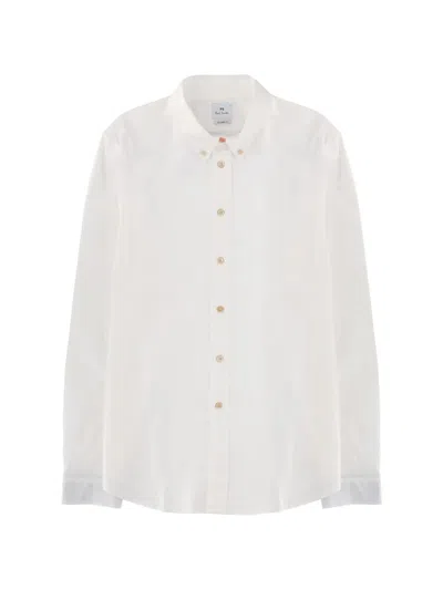 Ps By Paul Smith Ps Paul Smith Cotton Shirt In White