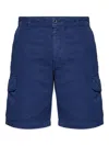 Ps By Paul Smith Ps Paul Smith Logo Patch Shorts In Blue