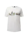Ps By Paul Smith Cactus Lineup Tee In White