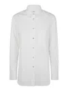 Ps By Paul Smith Ps Paul Smith Stretch Swirl Cuff Shirt In White