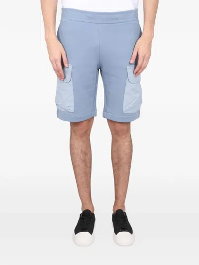 Ps By Paul Smith Ps Paul Smith Cotton Bermuda Shorts In Azure