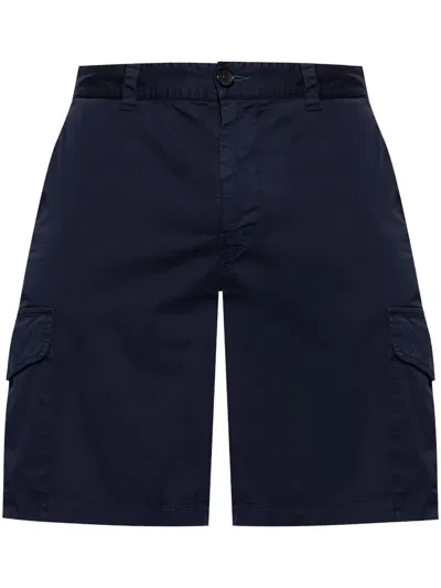 Ps By Paul Smith Cargo Shorts In Blue