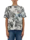 Ps By Paul Smith "zebra" T-shirt In Multicolor